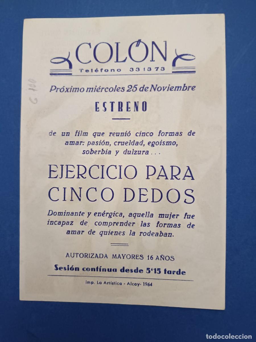 Cine: PROGRAMA DE CINE EJERCICIO PARA CINCO DEDOS JACK HAWKINS - Foto 2