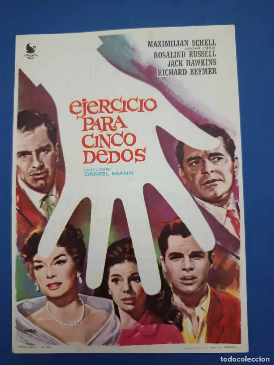 Cine: PROGRAMA DE CINE EJERCICIO PARA CINCO DEDOS JACK HAWKINS