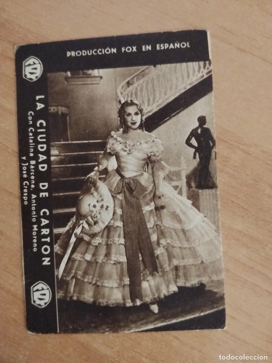 Cine: TURQ-PROGRAMA DE CINE --LA CIUDAD DE CARTON ct