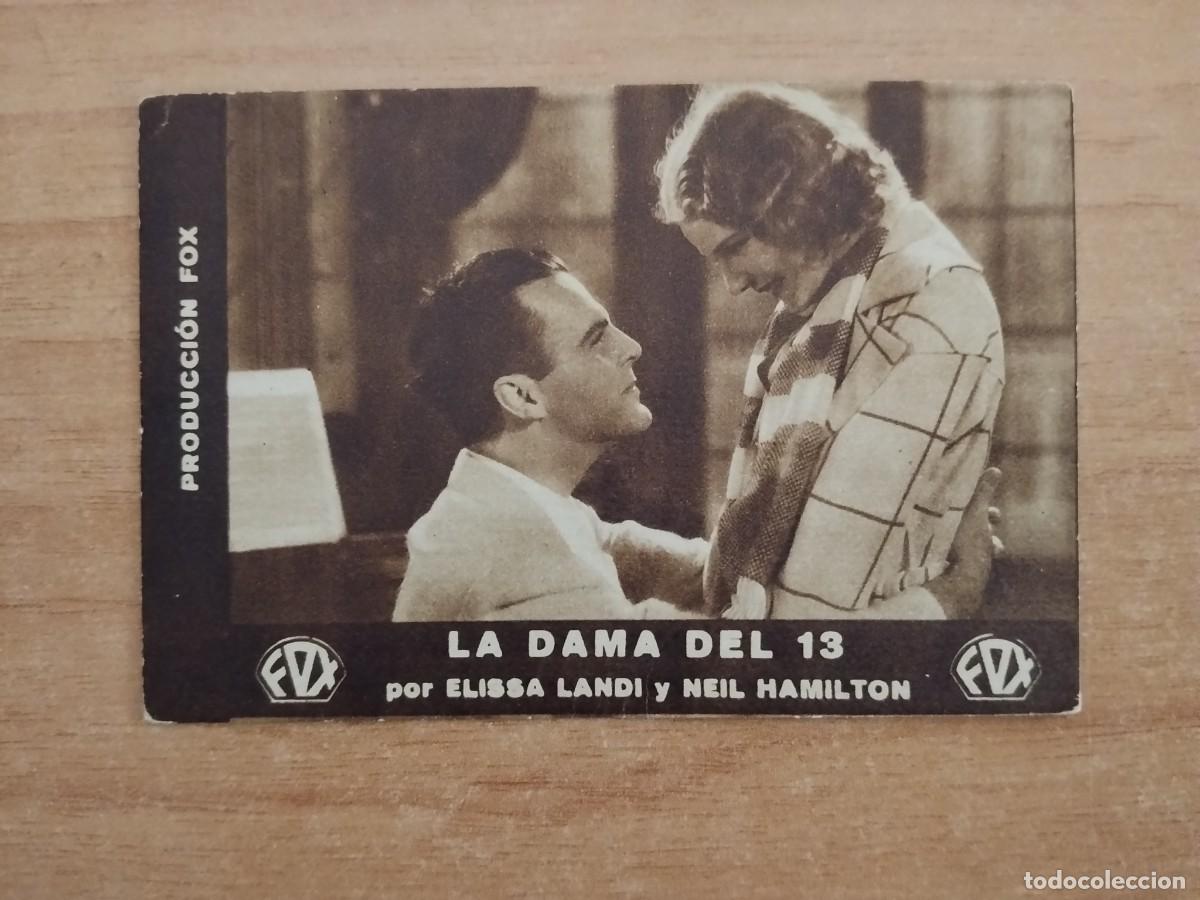 Cine: TURQ-PROGRAMA DE CINE --LA DAMA DEL 13 - Foto 1