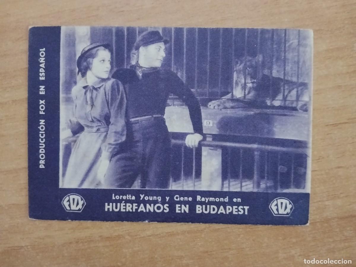 Cine: TURQ-PROGRAMA DE CINE --HUERFANOS DE BUDAPEST ct