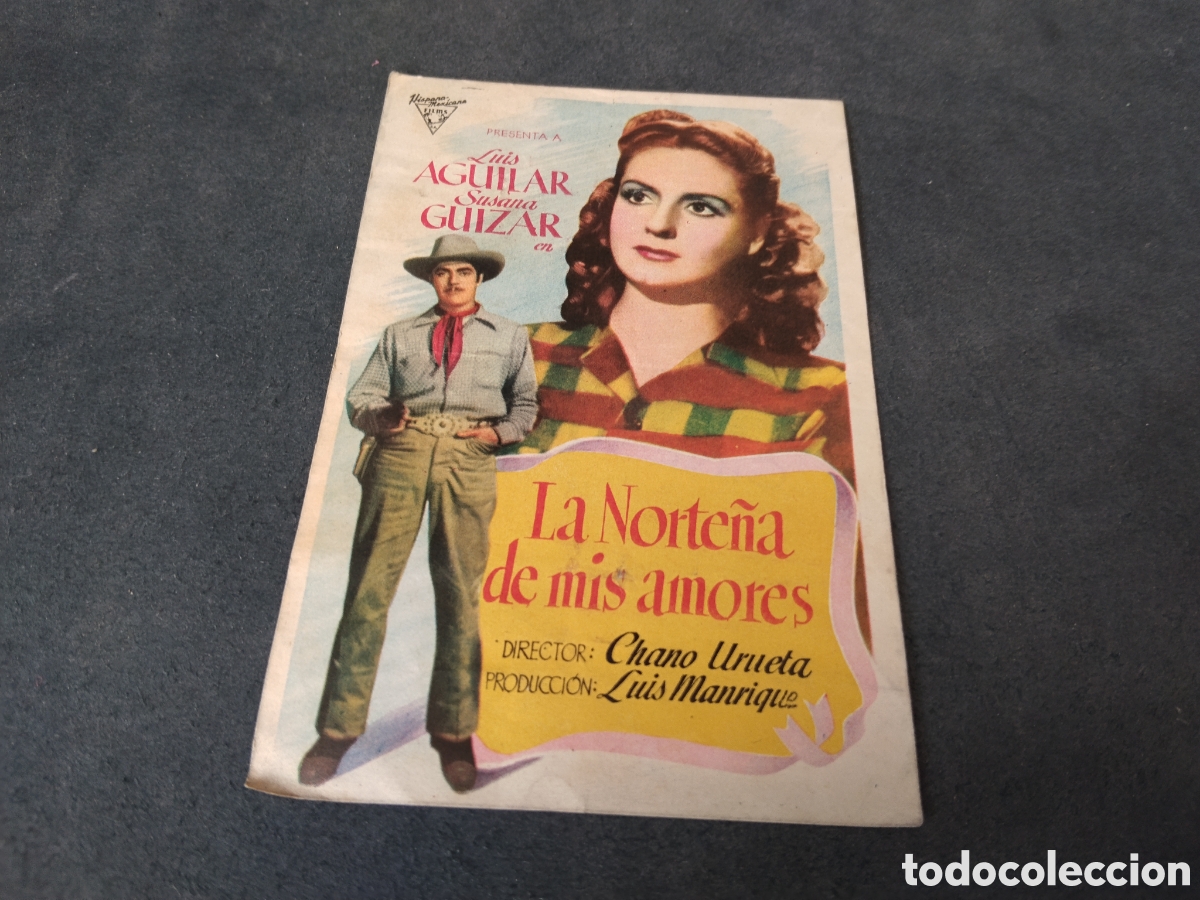 Cine: Cine folleto de mano La norte&ntilde;a de mis amores