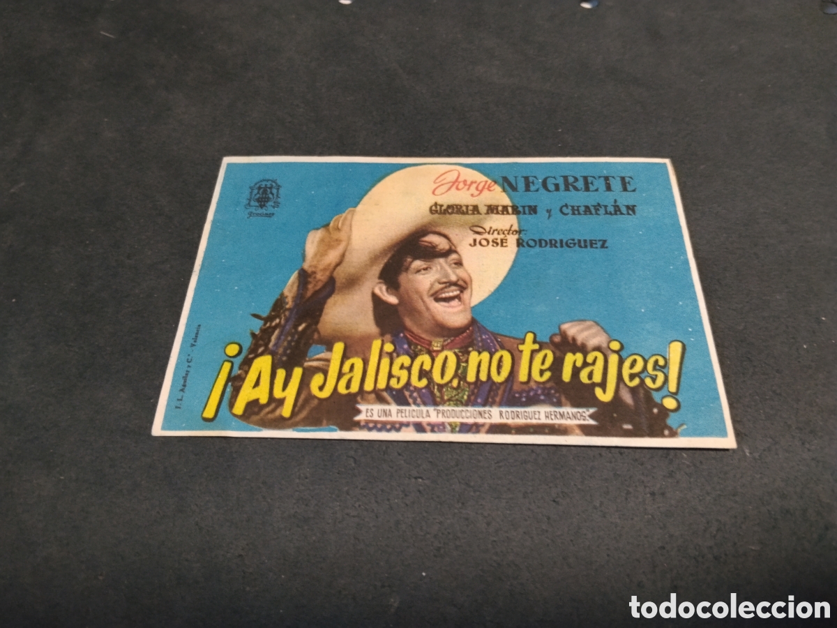 Cine: Cine folleto de mano Ay Jalisco no te rajes