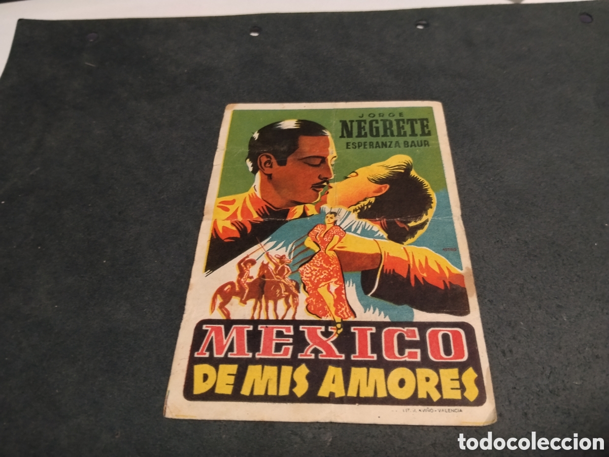 Cine: Cine folleto de mano M&eacute;xico de mis amores, Cine Rosales