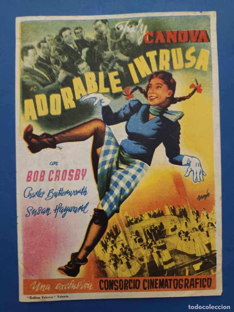 Cine: PROGRAMA DE CINE ADORABLE INTRUSA SUSAN HAYWARD