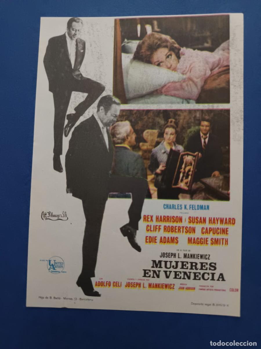 Cine: PROGRAMA DE CINE MUJERES EN VENECIA SUSAN HAYWARD REX HARRISON