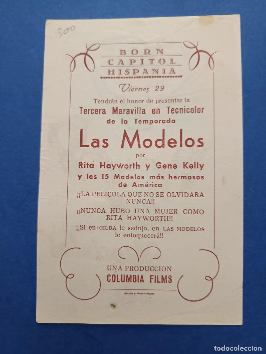 Cine: PROGRAMA DE CINE LAS MODELOS RITA HAYWORTH - Foto 2