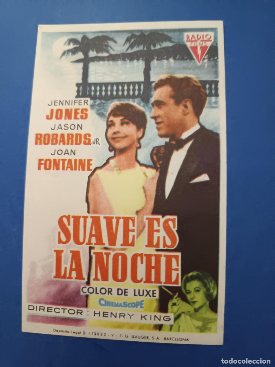 Cine: PROGRAMA DE CINE SUAVE ES LA NOCHE JENNIFER JONES