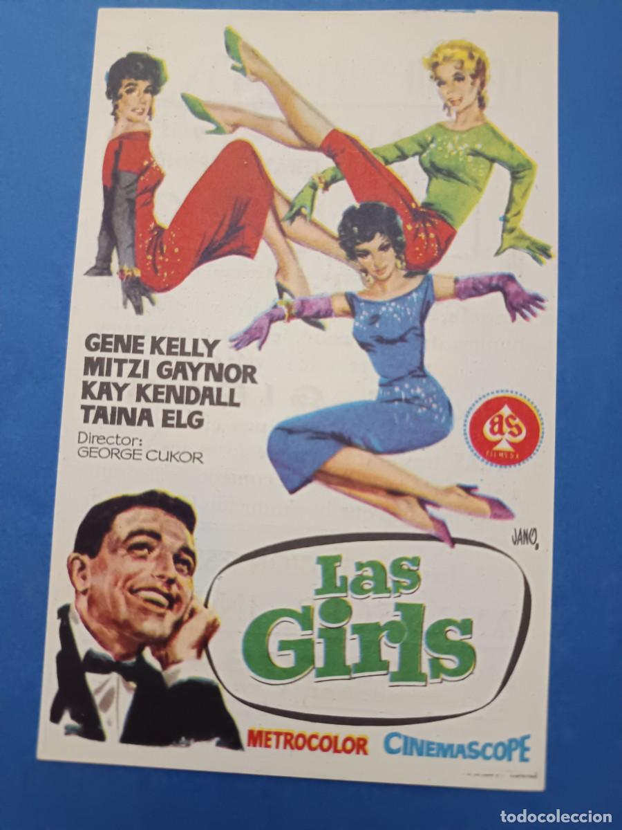 Cine: PROGRAMA DE CINE LAS GIRLS GENE KELLY