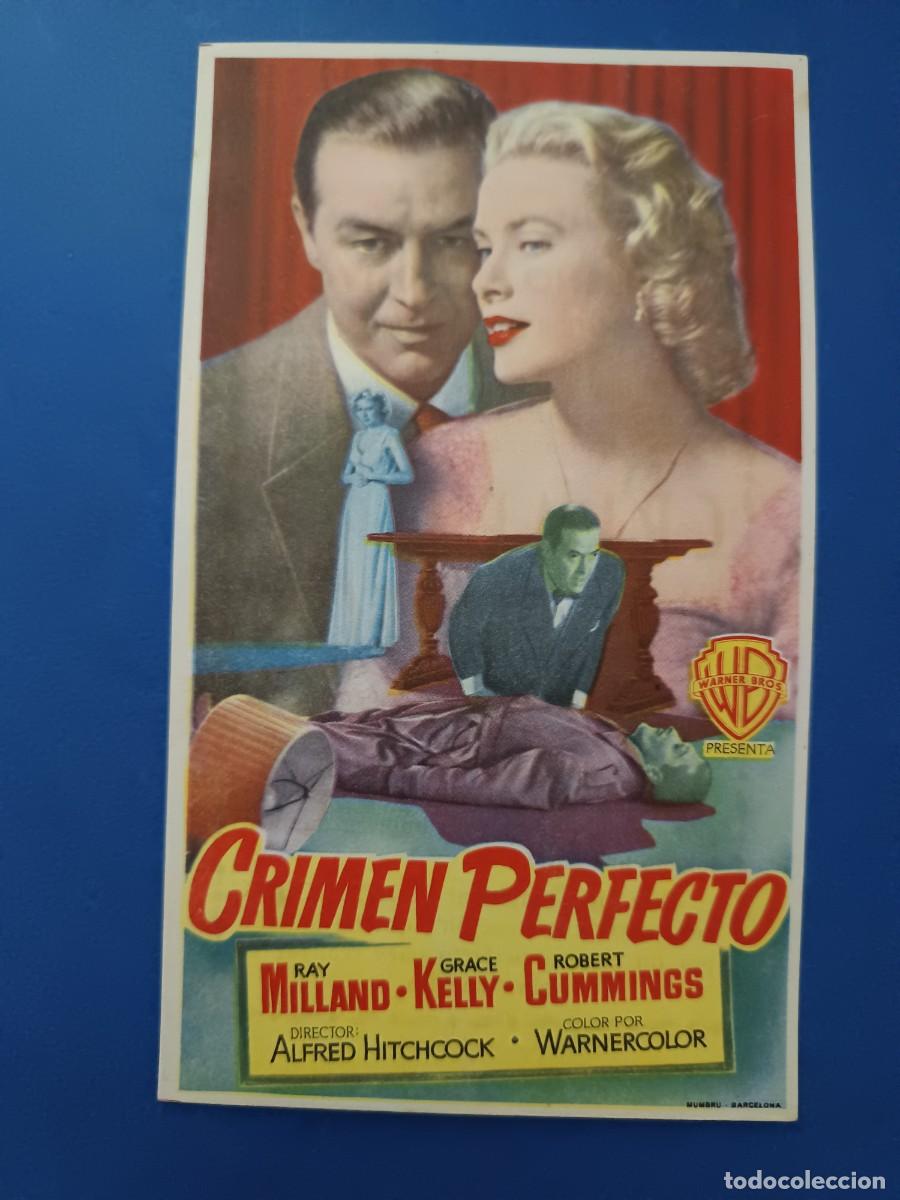 Cine: PROGRAMA DE CINE CRIMEN PERFECTO RAY MILLAND GRACE KELLY