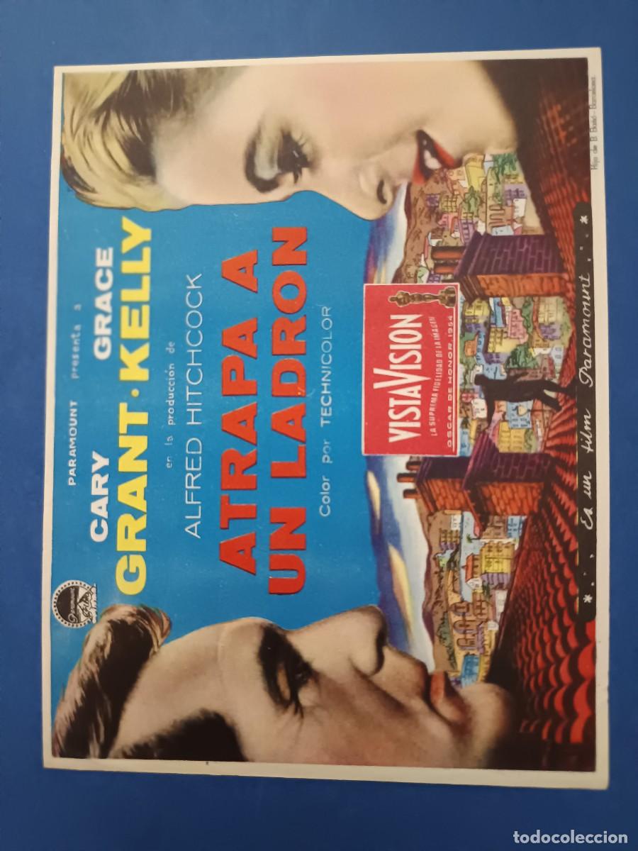 Cine: PROGRAMA DE CINE ATRAPA A UN LADRON CARY GRANT GRACE KELLY