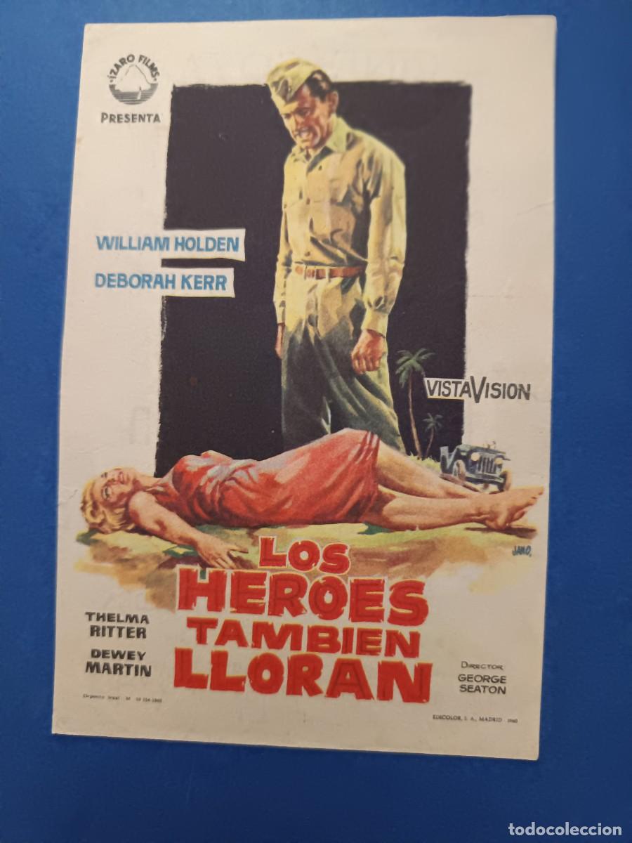 Cine: PROGRAMA DE CINE LOS HEROES TAMBIEN LLORAN WILLIAM HOLDEN DEBORAH KERR