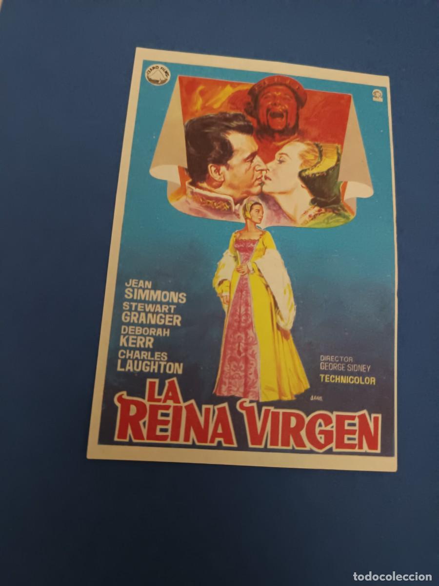 Cine: PROGRAMA DE CINE LA REINA VIRGEN STEWART GRANGER JEAN SIMMONS