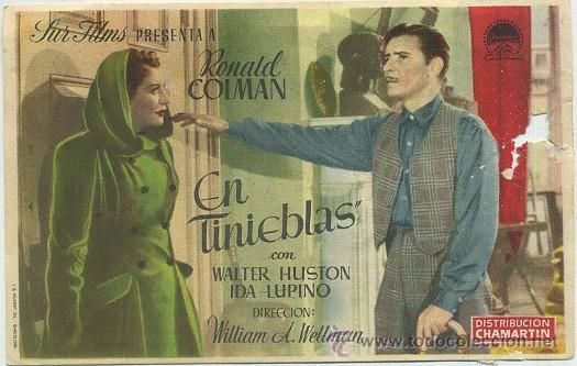 Cine: PROGRAMA DE CINE : EN TINIEBLAS PC-1912 - Foto 1