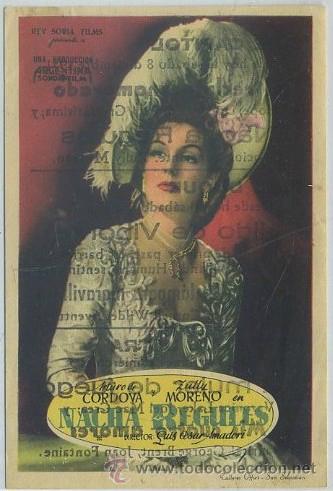Cine: PROGRAMA DE CINE: NACHA REGULES PC-1960 - Foto 1