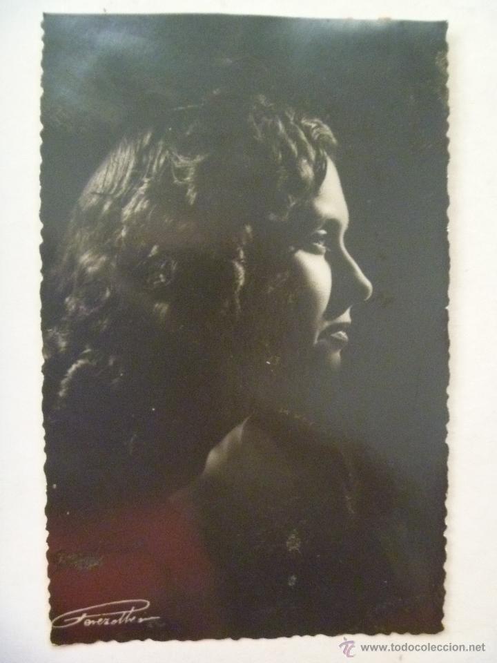 Cin&eacute;ma: PRECIOSA FOTO DE LA ACTRIZ SEVILLANA AMALIA RODRIGUEZ . FIRMADA POR FOTOGRAFO