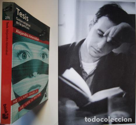 tesis, de alejandro amenábar. el libro de la pe - Comprar Foto Films y Fotonovelas antiguas en todocoleccion - 187627995