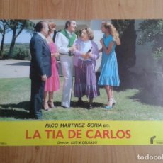 Cine: FOTO FILM ORIGINAL -- LA TIA DE CARLOS -- LUIS M. DELGADO -- PACO MARTÍNEZ SORIA -- FILMAYER, 1982