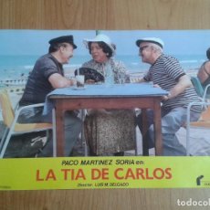 Cine: FOTO FILM ORIGINAL -- LA TIA DE CARLOS -- LUIS M. DELGADO -- PACO MARTÍNEZ SORIA -- FILMAYER, 1982