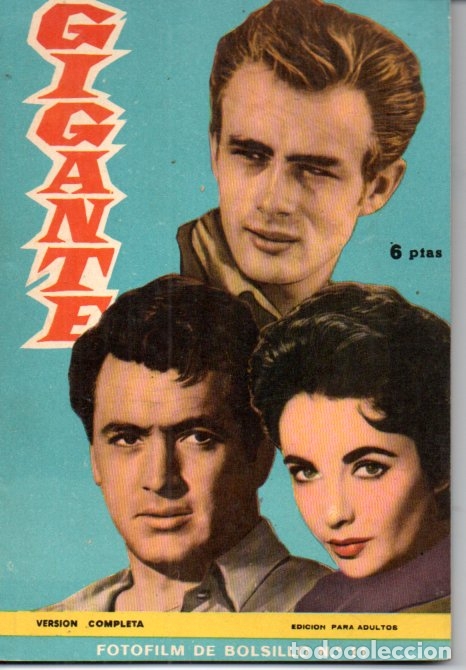 FOTO FILM DE BOLSILLO Nº 11 : GIGANTE (1959) (Cine - Foto-Films y Cine-Novelas)