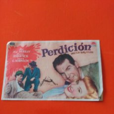 Cine: PERDICION. Lote 195208168