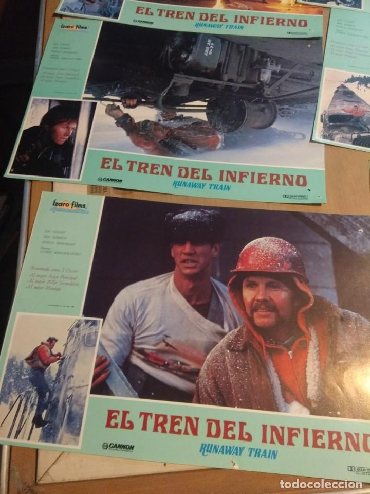 Cin&eacute;ma: LOTE 8 FOTO FILMS DE CINE : EL TREN DEL INFIERNO ( JON VOIGHT, ERIC ROBERTS )