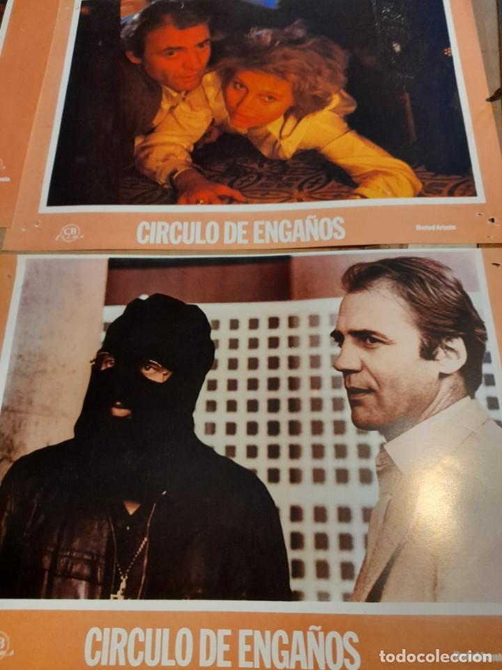 Cin&eacute;ma: LOTE 8 CARTELES FOTO FILMS DE CIRCULO DE ENGA&Ntilde;OS ( BRUNO GANZ, HANNA SCHYGULLA )