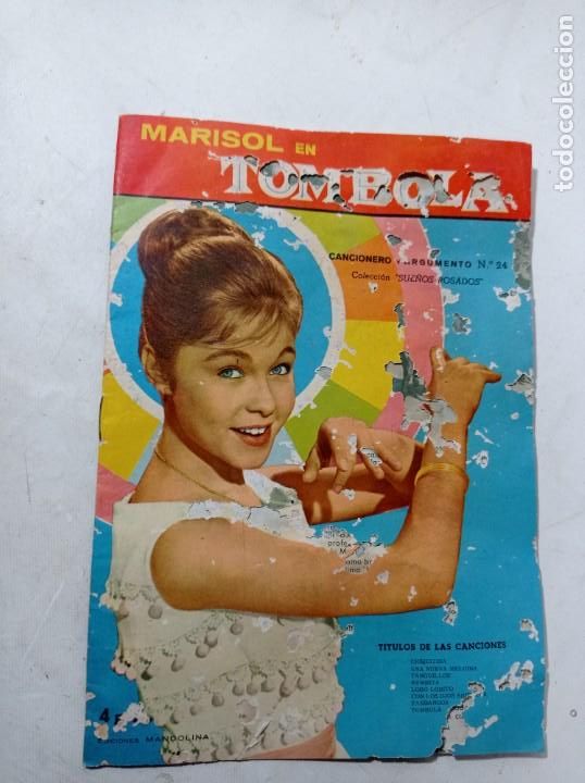 Cin&eacute;ma: Original no copia Marisol t&oacute;mbola cancionero argumento n&uacute;mero 24