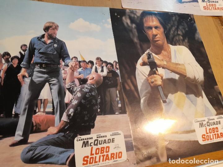 Cin&eacute;ma: LOTE 5 CARTELES FILM : MCQUADE, LOBO SOLITARIO ( DAVID CARRADINE, CHUCK NORRIS )