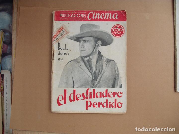 Cine: PUBLCACIONES CINEMA-EL HIJO DEL CUATRERO-MARES DEL SUR-EL DEFILADERO PERDIDO - Foto 2 - 292532208