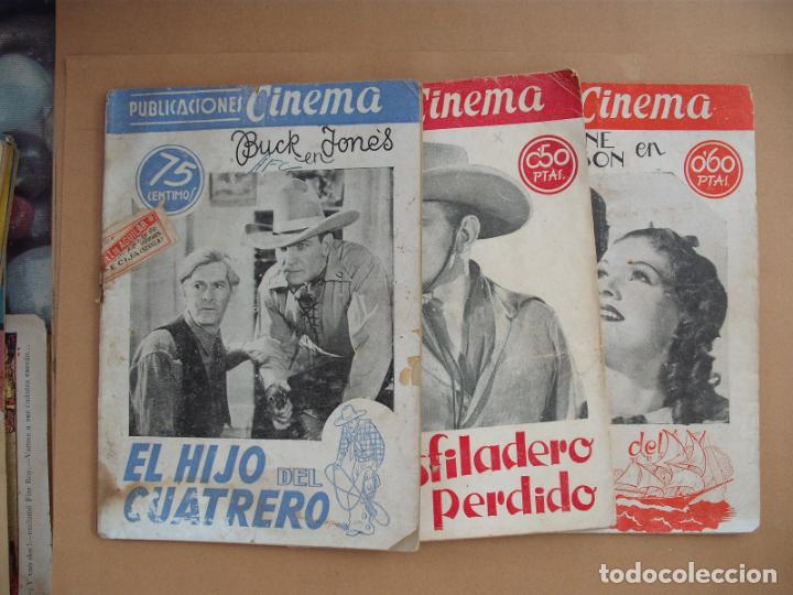 Cine: PUBLCACIONES CINEMA-EL HIJO DEL CUATRERO-MARES DEL SUR-EL DEFILADERO PERDIDO - Foto 1 - 292532208