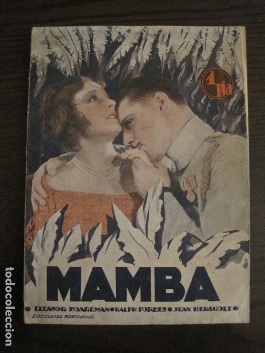 Cinema: MAMBA- ELEANOR BOARDMAN -FOTO FILM -EDICIONES BISTAGNE BISTAGNE -10