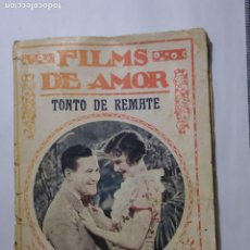 Cine: NOVELA - FILMS DE AMOR 202 - TONTO DE REMATE - JACK OAKIE - GINGER ROGERS - 1936. Lote 323435653