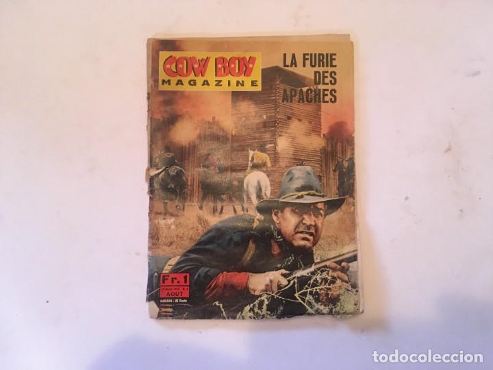 Cin&eacute;ma: Cow Boy Magazine n&ordm; 8 foto-film,la Furie des Apache Frank Latimore de 1965 (frances) Ponzoni Editeur
