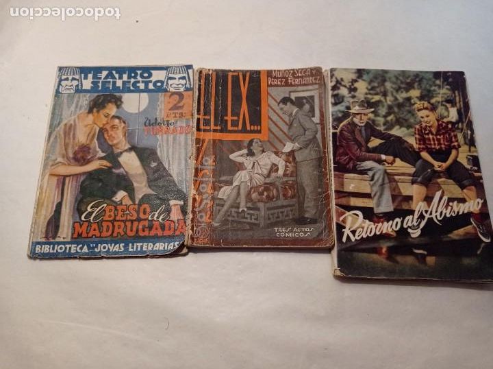 Cinema: Antiguo lote colecci&oacute;n variado cine novelas