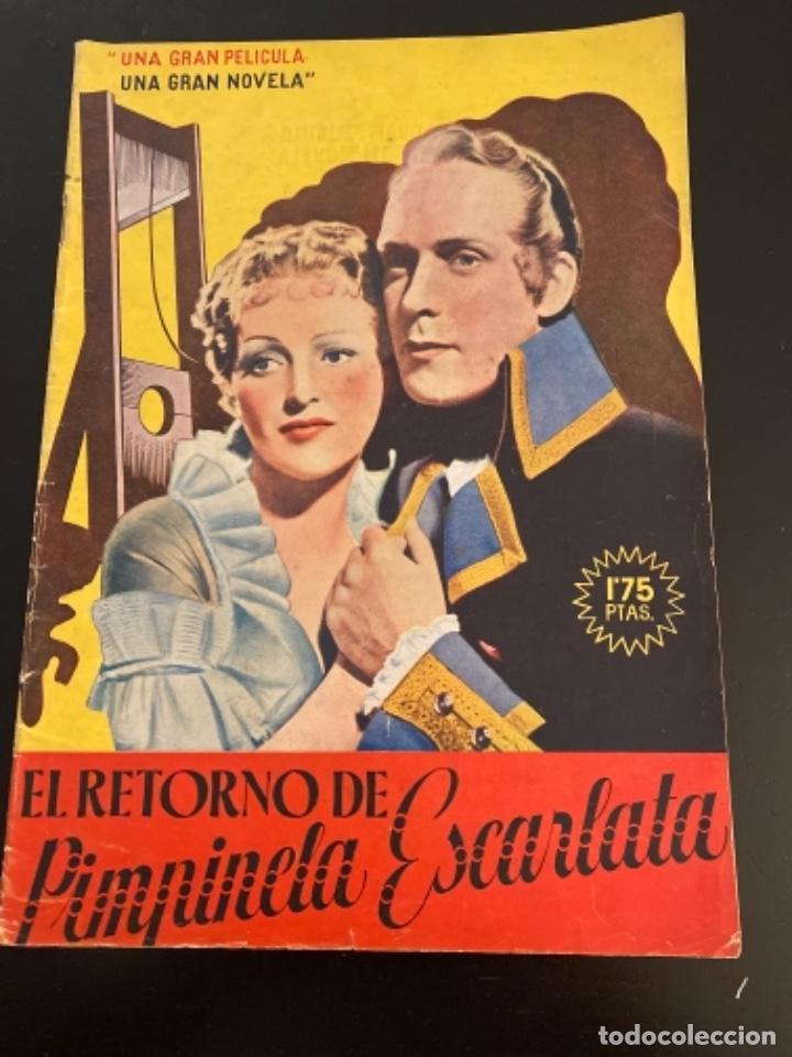 Cin&eacute;ma: Novela cine gran pel&iacute;cula El retorno de Pimpinela Escarlata