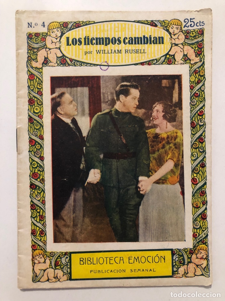 Cin&eacute;ma: Cine novela los tiempos cambian william russell biblioteca emoci&oacute;n