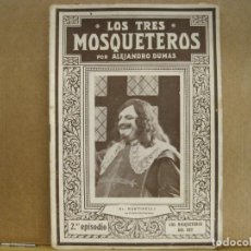 Cine: LOS TRES MOSQUETEROS-Nº2-LOS MOSQUETEROS DEL REY-NOVELA DE CINE-VER FOTOS-(K-7451). Lote 366321431