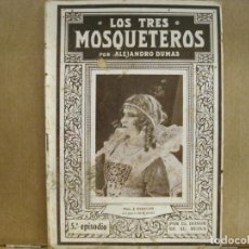 Cine: LOS TRES MOSQUETEROS-Nº 5-POR EL HONOR DE SU REINA-NOVELA DE CINE-VER FOTOS-(K-7453). Lote 366321591