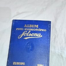 Cinéma: ÁLBUM CROMOS GALLETAS Y CHOCOLATES SOLSOLA RIUS EUROPA TOMO 1 CON BANDERA REPUBLICANA RARO 1933. Lote 376030869