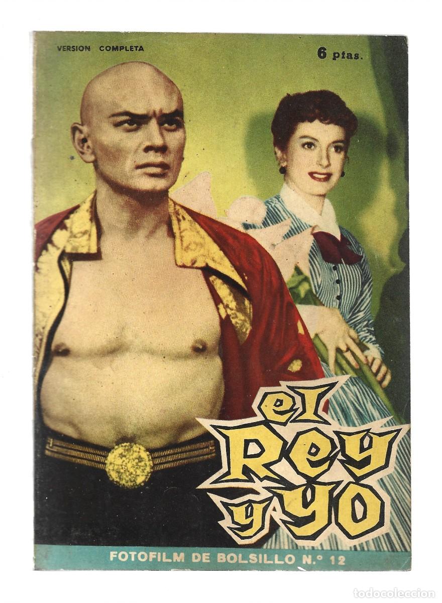 Cin&eacute;ma: Colecci&oacute;n Fotofilm de bolsillo 12: el rey y yo, 1959, Fher, buen estado