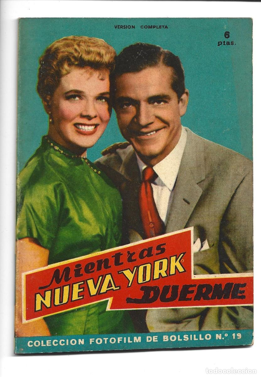 Cin&eacute;ma: Colecci&oacute;n Fotofilm de bolsillo 19: mientras Nueva york duerme, 1959, Fher, buen estado