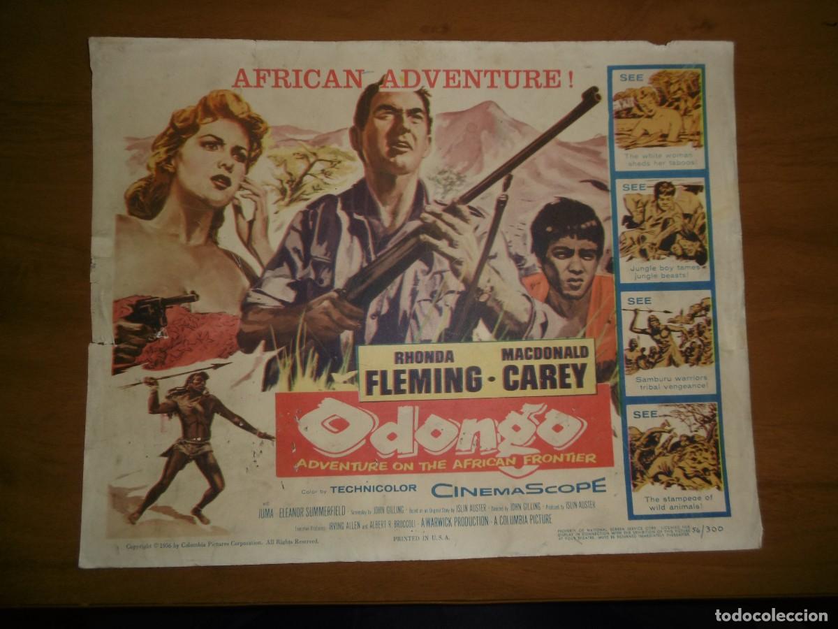 Cin&eacute;ma: 10 LOBBY CARD ORIGINAL U.S.A - ODONGO