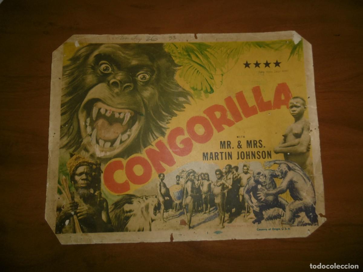 Cin&eacute;ma: 2 LOBBY CARD ORIGINAL U.S.A - KONGORILLA