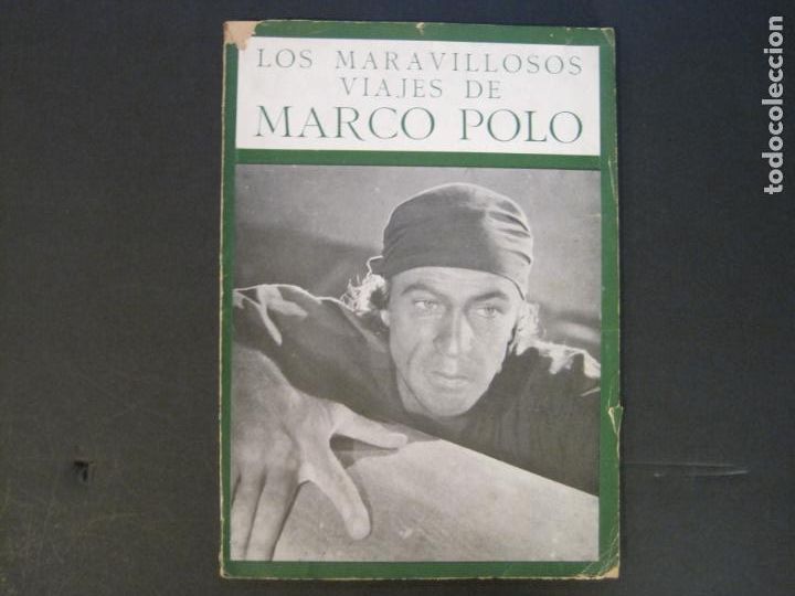 Cin&eacute;ma: LOS MARAVILLOS VIAJES DE MARCO POLO-NOVELA ANTIGUA DE CINE-VER FOTOS-(K-9966)