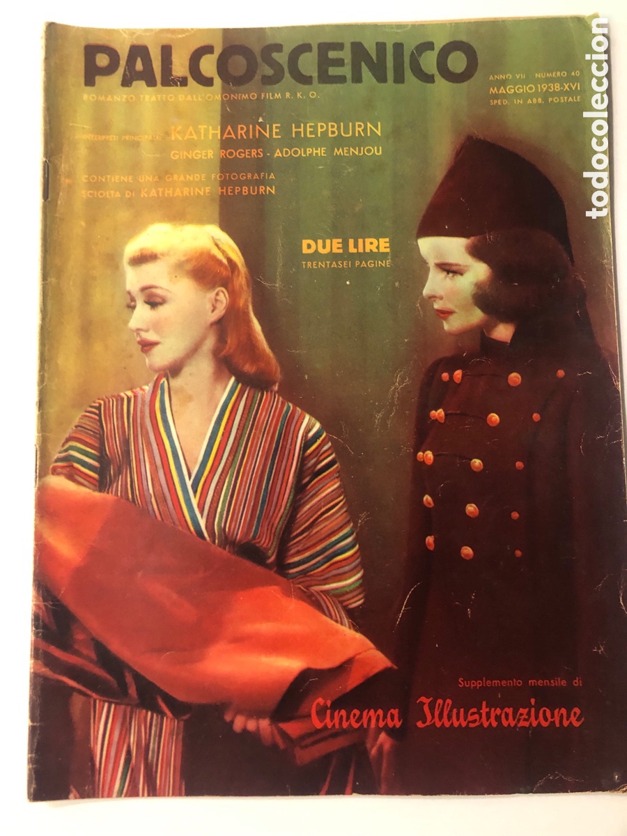 Cin&eacute;ma: Cine novela 1938 damas del teatro katherine hepburn Ginger Rogers