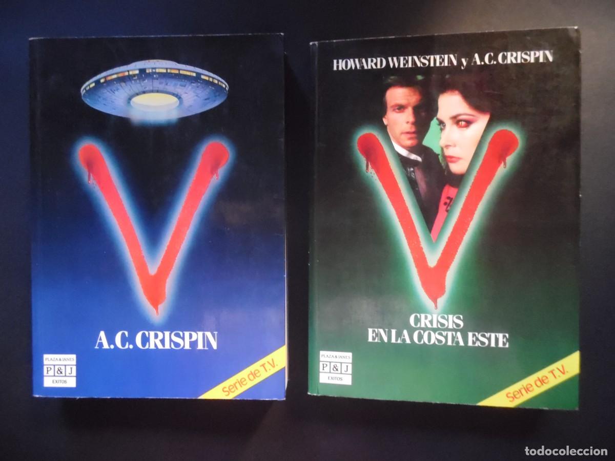 Cin&eacute;ma: Los 2 tomos de la serie V: V + Crisis en la Costa este. A.C. Crispin. Ratoncitos y Resistencia