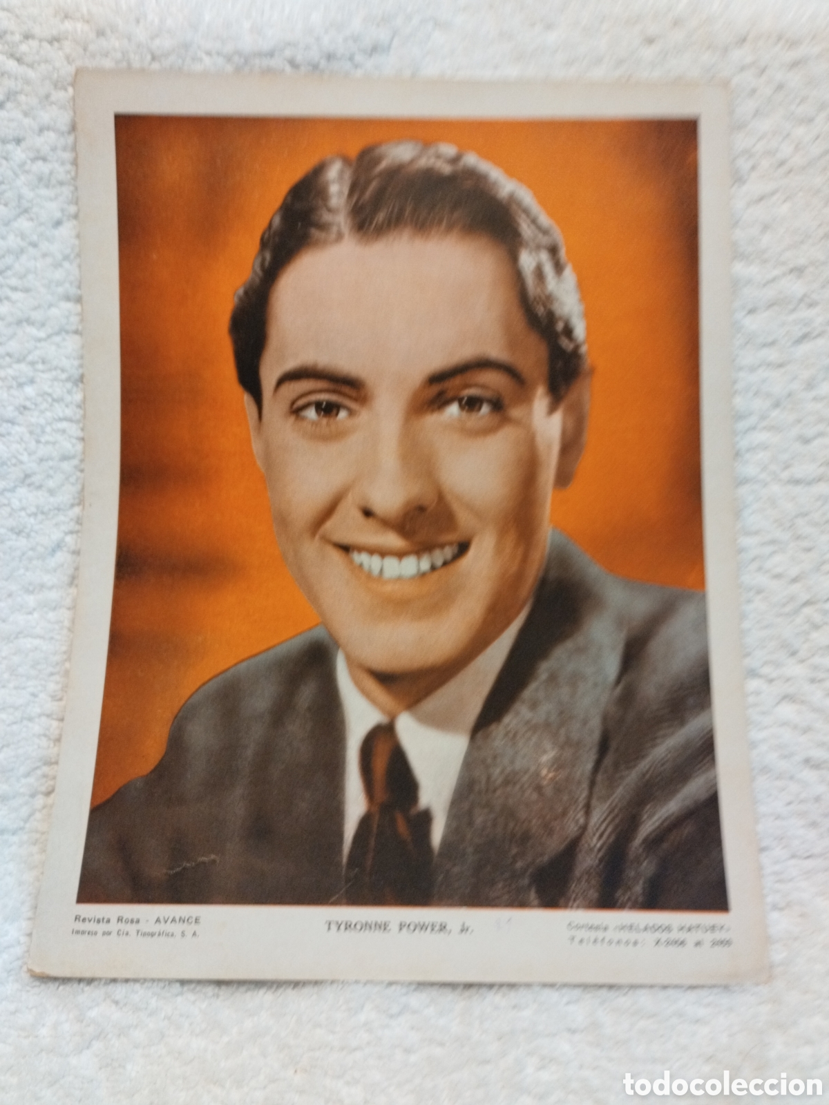 Cin&eacute;ma: TYRONE POWER JR 20X27 Ctms.