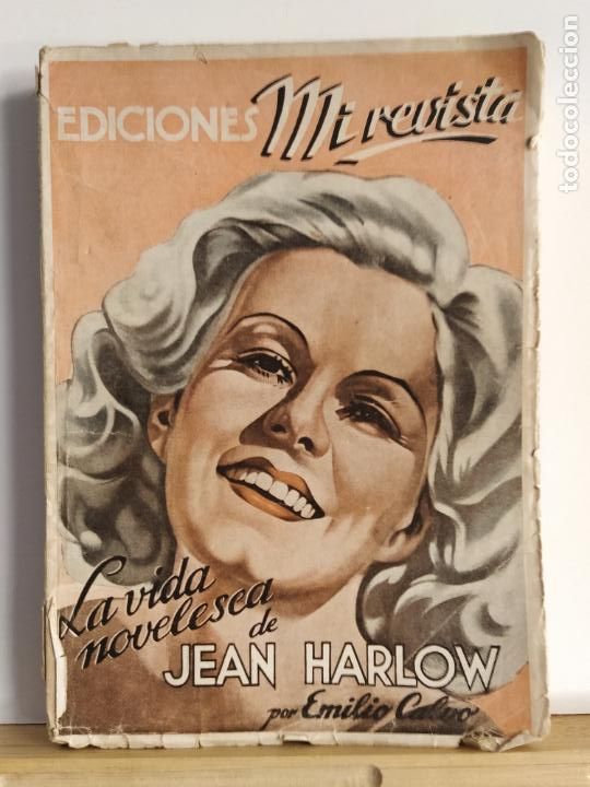 Cin&eacute;ma: LA VIDA NOVELESCA DE JEAN HARLOW - NOVELA ANTIGUA DE CINE -VER FOTOS-(K-12.180)