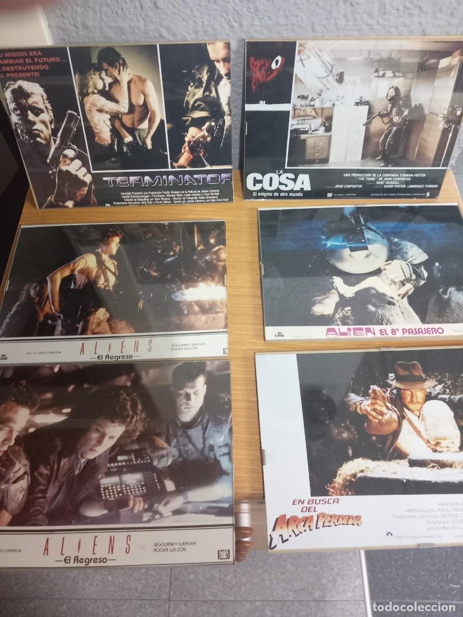 Cin&eacute;ma: 6 fotos cine ciencia ficcion con cristalera y soporte